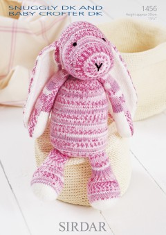 Sirdar 1456 Snuggly DK and Baby Crofter DK (downloadable PDF) Bunny