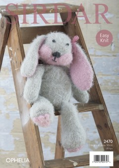 Sirdar 2470 Rabbit Toy in Ophelia (downloadable PDF)