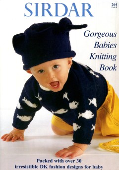 Sirdar 0264 Gorgeous Babies Knitting Book (book)