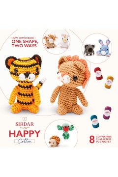 Sirdar 0530 Happy Cotton Book 1 - One Shape, Two Ways (booklet)