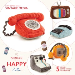 Sirdar 0558 - Happy Cotton Book 16 - Vintage Media (booklet)
