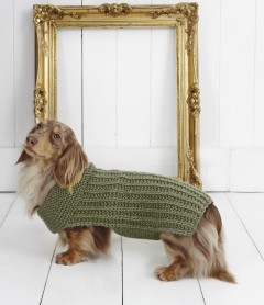 Stylecraft 9178 Ribbed Dog Coat in Life Chunky (downloadable PDF)