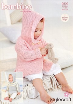 Stylecraft 9502 Coats in Bambino DK (leaflet)
