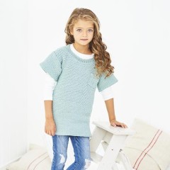 Stylecraft 9609 Crochet Woven Sweater and Tunic in Bambino DK (leaflet)