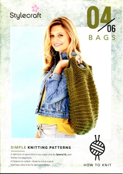 Stylecraft - Beginner Knits - Bags in Special XL (leaflet)