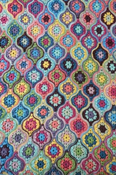 Janie Crow - Mystical Lanterns Crochet Blanket in Stylecraft Life DK (leaflet)