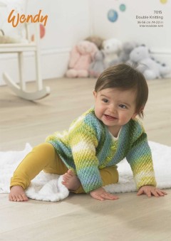 Wendy 7015 Sweaters and Cardigan in Giggles DK (leaflet)