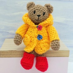 Wee Woolly Wonderfuls Baby Waffles the Bear in Stylecraft Special Chunky (leaflet)