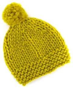 World of Wool - Pom Pom Beanie Hat in Chubbs Merino (downloadable PDF)