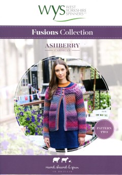 West Yorkshire Spinners Aire Valley Aran Fusions - Ashberry Cardigan (leaflet)