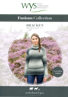 West Yorkshire Spinners Aire Valley Aran Fusions - Bracken Sweater (leaflet)