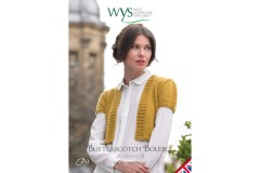 West Yorkshire Spinners - Butterscotch Bolero from the Copper Crown Collection in Aire Valley DK (downloadable PDF)