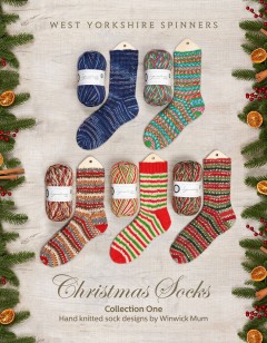 West Yorkshire Spinners - Christmas Socks - Collection One by Winwick Mum (book)