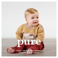 West Yorkshire Spinners - Arthur - Stocking Stitch Sweaters by Jenny Watson in Pure DK (downloadable PDF)