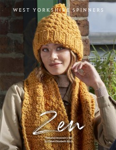 West Yorkshire Spinners - Zen - Textured Accessory Set by Chloe Elizabeth Birch in Retreat Super Chunky (downloadable PDF)