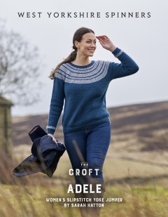 West Yorkshire Spinners - Adele - Jumper by Sarah Hatton in The Croft Shetland DK (downloadable PDF)