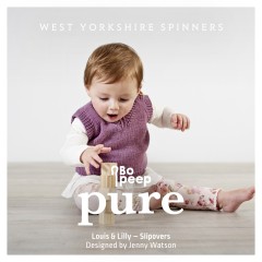 West Yorkshire Spinners - Louis and Lilly - Slipovers by Jenny Watson in Pure DK (downloadable PDF)