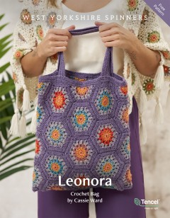 West Yorkshire Spinners - Leonora - Bag by Cassie Ward in Elements (downloadable PDF)