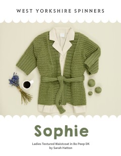 West Yorkshire Spinners - Sophie - Waistcoat by Sarah Hatton in Bo Peep Luxury Baby DK (downloadable PDF)