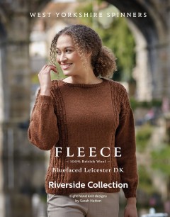 West Yorkshire Spinners Fleece - Riverside Collection by Sarah Hatton (book)