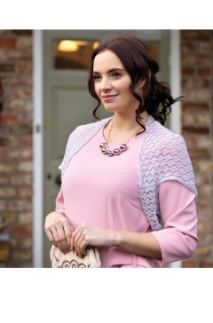 West Yorkshire Spinners - Penelope Lace Shrug in Exquisite Lace (leaflet)