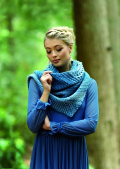 West Yorkshire Spinners Out of the Woods - Eloise Shawl (downloadable PDF)