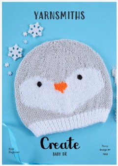 Yarnsmiths - 7058 - Percy Penguin Hat (downloadable PDF)