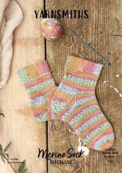 Yarnsmiths - 7153 - Crochet Shorty Sock (downloadable PDF)