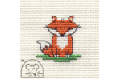 Mouseloft - Tiddlers - Little Fox (Cross Stitch Kit)
