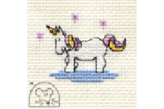 Mouseloft - Tiddlers - Little Unicorn (Cross Stitch Kit)