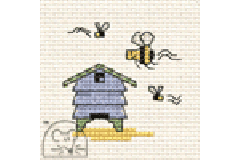 Mouseloft - Tiddlers - Beehive (Cross Stitch Kit)