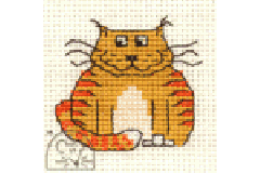 Mouseloft - Stitchlets - Fat Cat (Cross Stitch Kit)