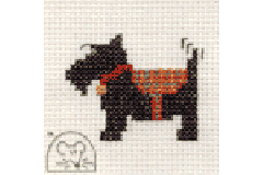 Mouseloft - Stitchlets - Scottie Dog (Cross Stitch Kit)