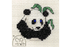 Mouseloft - Stitchlets - Panda (Cross Stitch Kit)