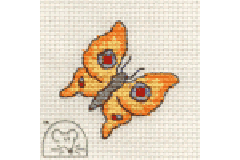 Mouseloft - Stitchlets - Bright Butterfly (Cross Stitch Kit)