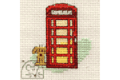 Mouseloft - Images of Britain - Red Telephone Box (Cross Stitch Kit)