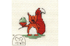 Mouseloft - In The Woods - Cyril Squirrel (Cross Stitch Kit)