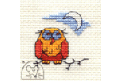 Mouseloft - In The Woods - Old Ollie Owl (Cross Stitch Kit)