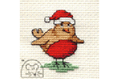 Mouseloft - Make Me For Christmas - Robin (Cross Stitch Kit)