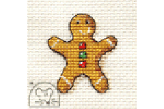 Mouseloft - Make Me For Christmas - Gingerbread Man (Cross Stitch Kit)