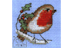 Mouseloft - Stitchlets for Christmas - Robin (Cross Stitch Kit)
