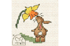Mouseloft - Stitchlets for Occasions - Springtime Bunny (Cross Stitch Kit)