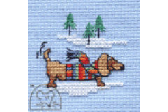 Mouseloft - Stitchlets for Christmas - George's Jumper (Cross Stitch Kit)