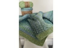 Sweet Pea Crochet (Sue Rawlinson) - Sweet Baby Cuddles - Combination A Blue/Green Yarn Pack (Yarnsmiths Pebble Haze DK and Pebble Haze DK Prints)