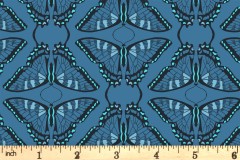 Andover Fabrics - Flora and Fauna - Swallowtail - Tonal Navy (9997/B)