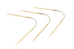 Addi CraSyTrio Double Point Knitting Needles - Bamboo  - 24cm (3.50mm)
