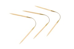 Addi CraSyTrio Double Point Knitting Needles - Bamboo  - 24cm (4.00mm)