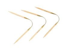 Addi CraSyTrio Double Point Knitting Needles - Bamboo  - 24cm (5.00mm)
