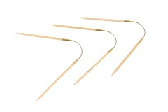 Addi CraSyTrio Double Point Knitting Needles - Bamboo Long - 30cm