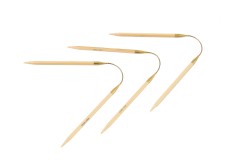 Addi CraSyTrio Double Point Knitting Needles - Bamboo Long  - 30cm (5.50mm)